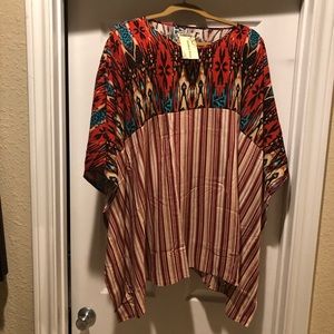 Shark bite tunic. Beautiful never worn with tags.